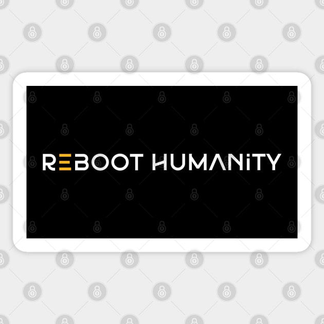 Reboot Humanity Sticker by BadBox